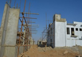 Bahria Homes Construction Work Going on at Good Pace