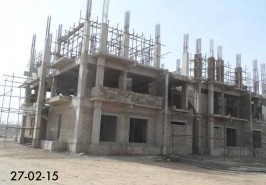 Bahria Town Karachi Apartments Work Going ON