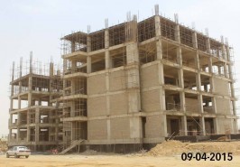 Bahria Town Karachi Apartments Work in Progress