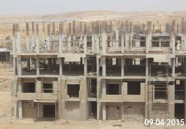 Bahria Town Karachi Apartments construction Underway