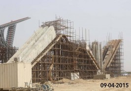 Bahria Town Karachi Gate House Under Construction