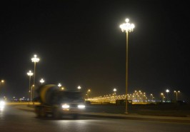 Bahria Town Karachi Lit at Night