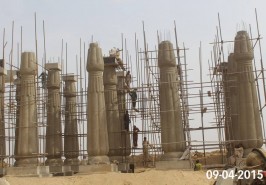 Bahria Town Karachi Monuments Work in Progress