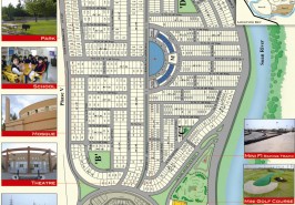 Bahria Town Phase 4 Rawalpindi Map