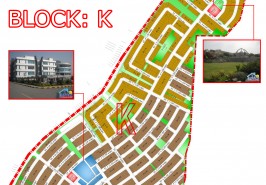 Bahria Town Phase 8 Sector K Map