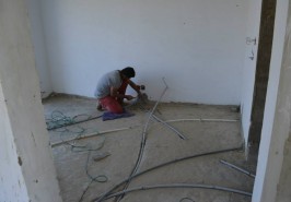 Labor Working in Bahria Homes Karachi