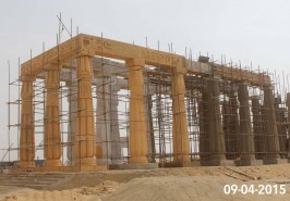 Monuments Under construction at Bahria Town Karachi