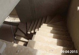 Stairs on Under Construction Home bahria town karachi