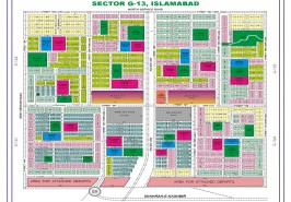 Sector G-13 Islamabad Map