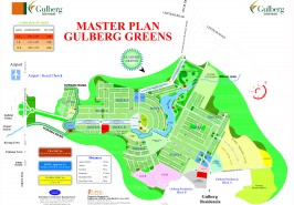 Gulberg Greens Islamabad Map