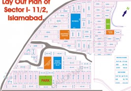 Sector I-11 Islamabad Map