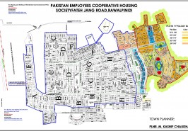 PECHS Islamabad Full Map