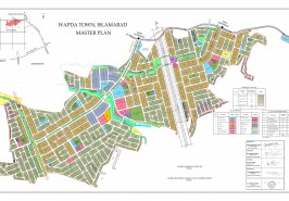 Wapda Town Islamabad Map