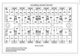 4th and 5th Floor Plan Gulberg Trade Center
