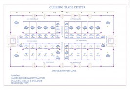 Lower Ground Floor Plan Gulberg Trade Center