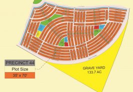 Bahria Sports City Karachi Precinct 44 Map