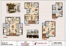 Samama Gulberg Apartments Layout Plan