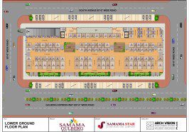 Samama Shops Upper Ground Floor Plan