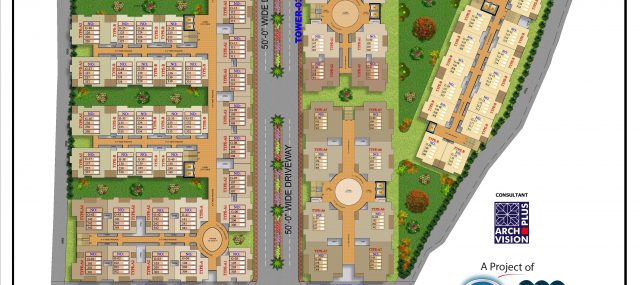 Prisma Apartments Masterplan Map
