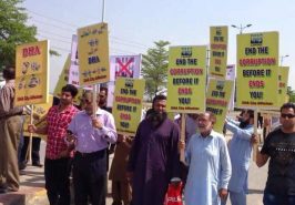 DHA City Lahore Protest 3