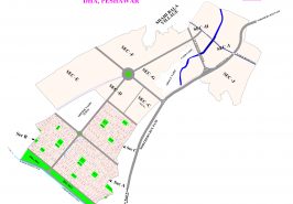 DHA Peshawar Town Planning Map