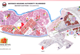 DHA Phase 5 Islamabad Map