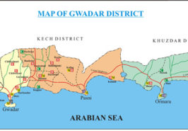Gwadar District Map