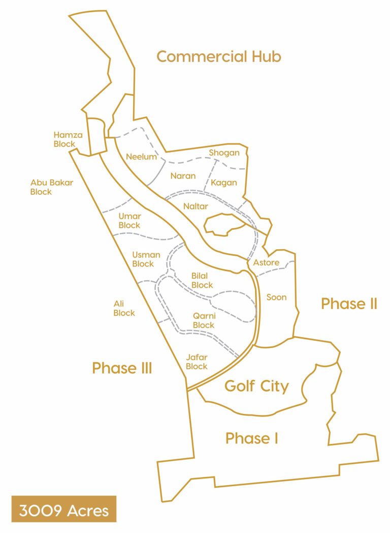 ASF City Karachi Map