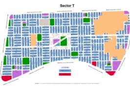 DHA Multan Sector T Map