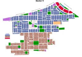 DHA Multan Sector V Map