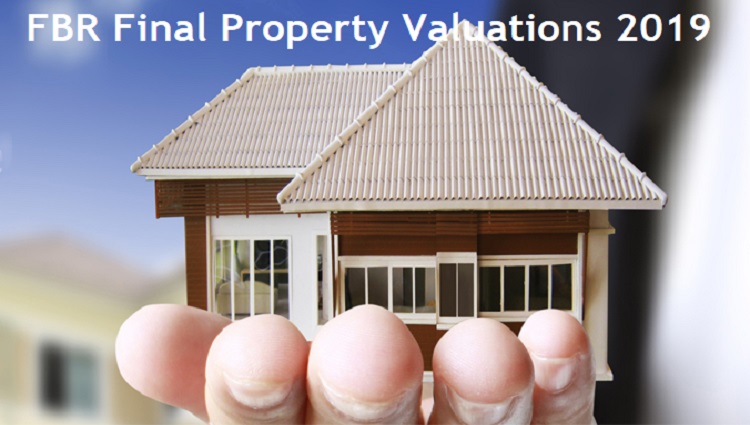 FBR Final Property Valuation 2019