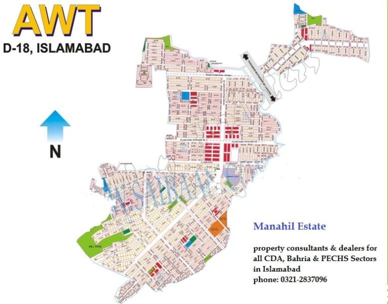 AWT D-18 Block F, 1 Kanal Residential Plot For Sale