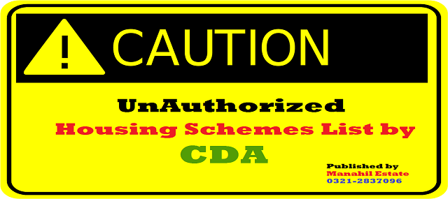 Unauthorized and Illegal Housing Schemes In Islamabad