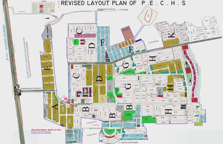 Block C PECHS Islamabad,1 Kanal Residential Corner Plot for Sale