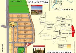 Bahria Town Sector C Nargis Block Lahore, 10 Marla Plot For Sale