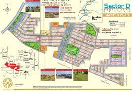Bahria Town Sector D AA Block Lahore, 5 Marla Corner Plot For Sale