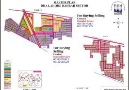DHA Rahbar Phase 2 Lahore, 5 Marla Residential Corner Plot for Sale