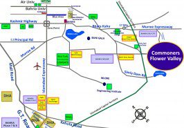 Commoners Sky Gardens Location Map