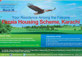 Fazaia Housing Scheme Karachi