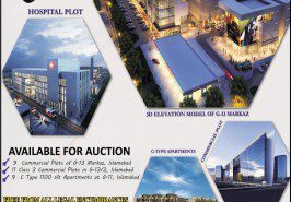Auction G-13 Markaz Commercial Plots
