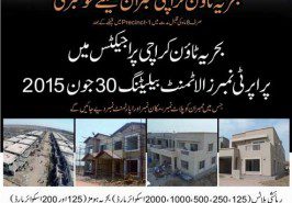 Bahria Town Karachi Balloting
