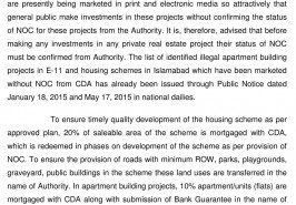 CDA Notice