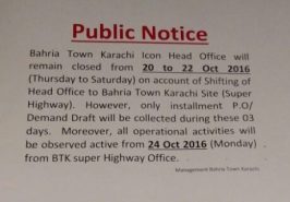 bahria-karachi-headoffice-shifting-to-super-highway