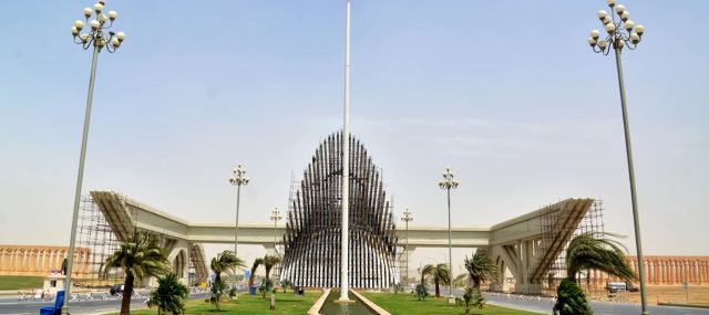 Bahria Town Karachi Large Main Gate