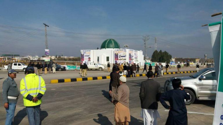 AWT D-18 Sangjani Interchange Inaugurated by Interior Minister