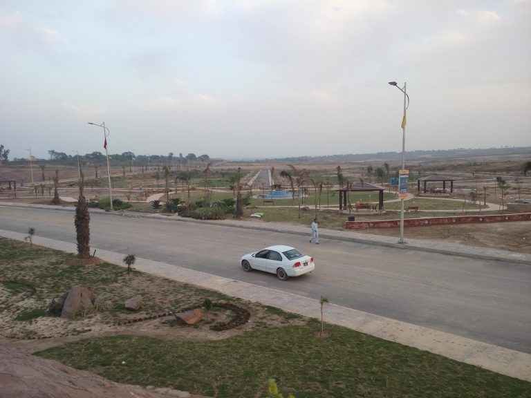 10 Marla Plot on 60ft Road in F Block Top City-1 Islamabad