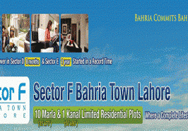 Bahria Town Sector F Lahore