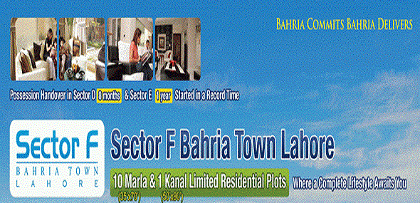 Bahria Town Sector F Lahore