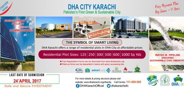 DHA-City-Karachi-New-Booking-2017-Advertisement