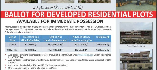 ECHS Islamabad New Booking